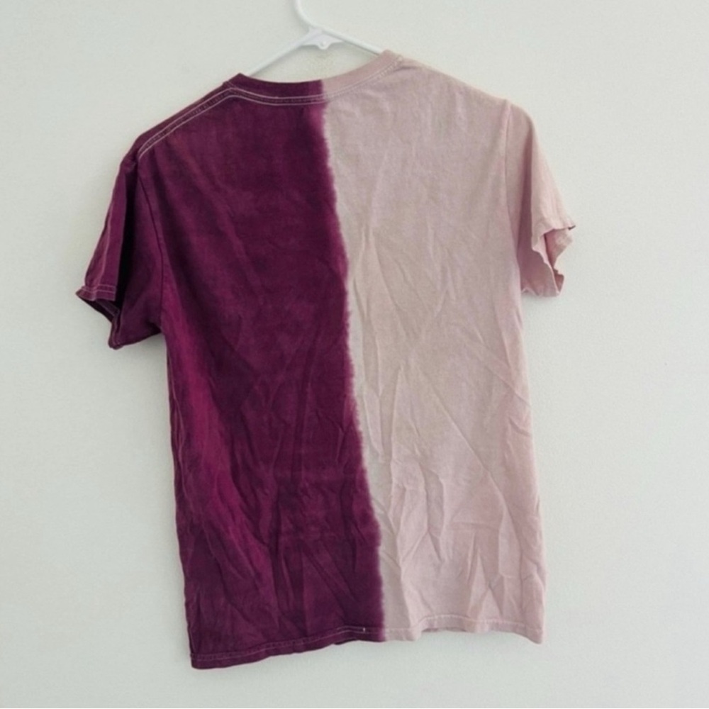 Aaliyah Pink Purple Tie Dye Princess of R&B Tee Small - Picture 4 of 4